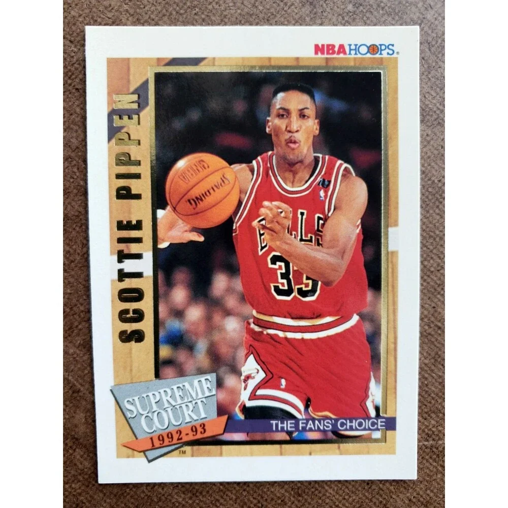1992-93 NBA HOOPS MICHAEL JORDAN Basketball SUPREME COURT Complete 10 Card Set